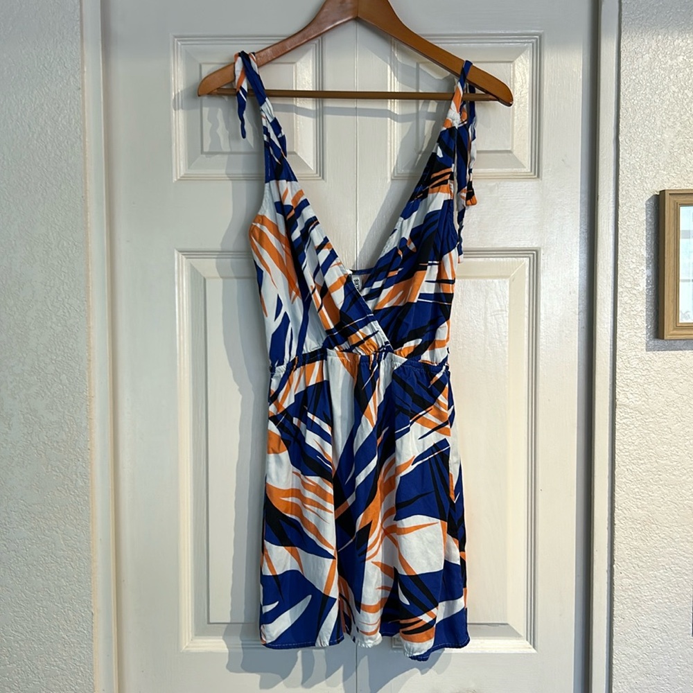 Bikini Lab Tie Shoulder Mini Dress